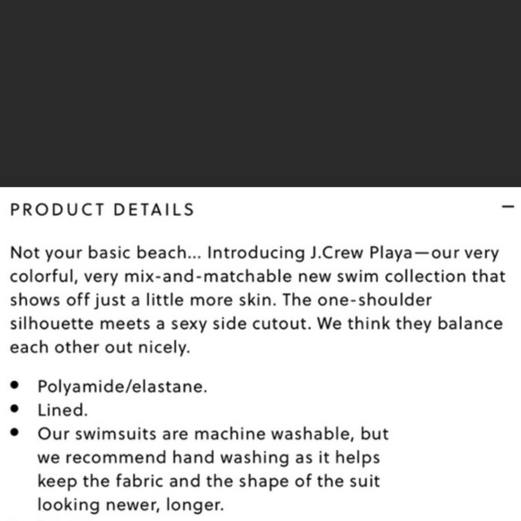 J.Crew Blue Tilden Colorblock Swimsuit - Picture 2 of 4